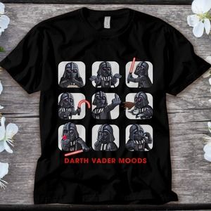 Darth Vader Moods Star Wars Funny Box Up Unisex Adult T-shirt Kid Shirt